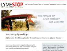 Tablet Screenshot of lymestop.com